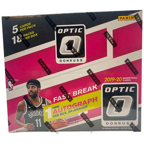 2019/20 Panini Donruss Optic Basketball Fast Break Box 